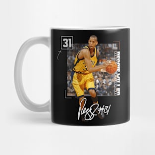 Reggie Miller Choke Sign Basketball Legend Signature 80S 90S Bootleg Rap Mug